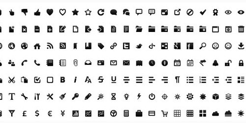 Free Wireframe Toolbar Icons for GUI designers