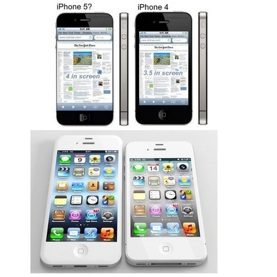 iPhone 5十大传闻：薄如信用卡 感应式充电